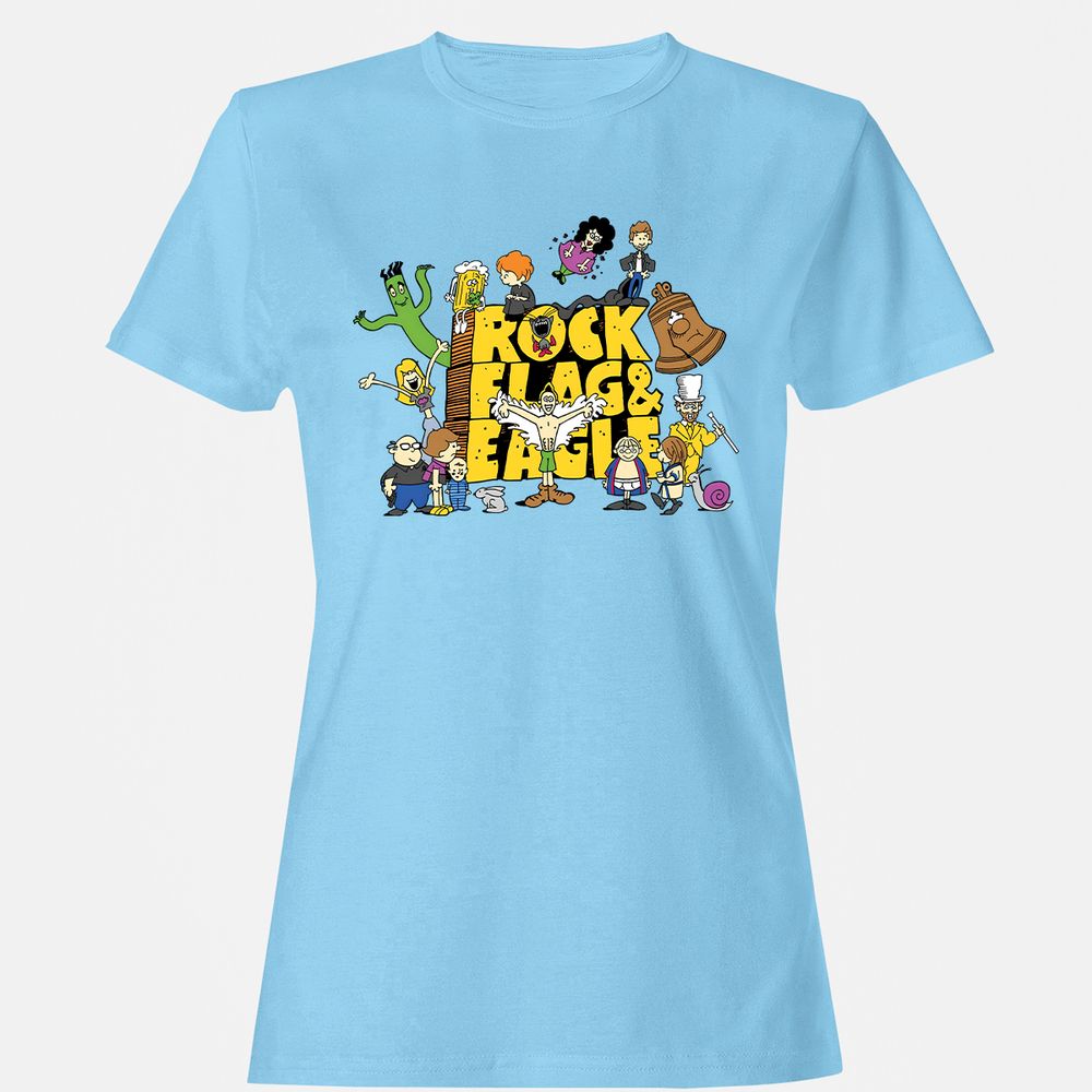 Women's T-Shirt - 36351R5U - Light Blue - 8