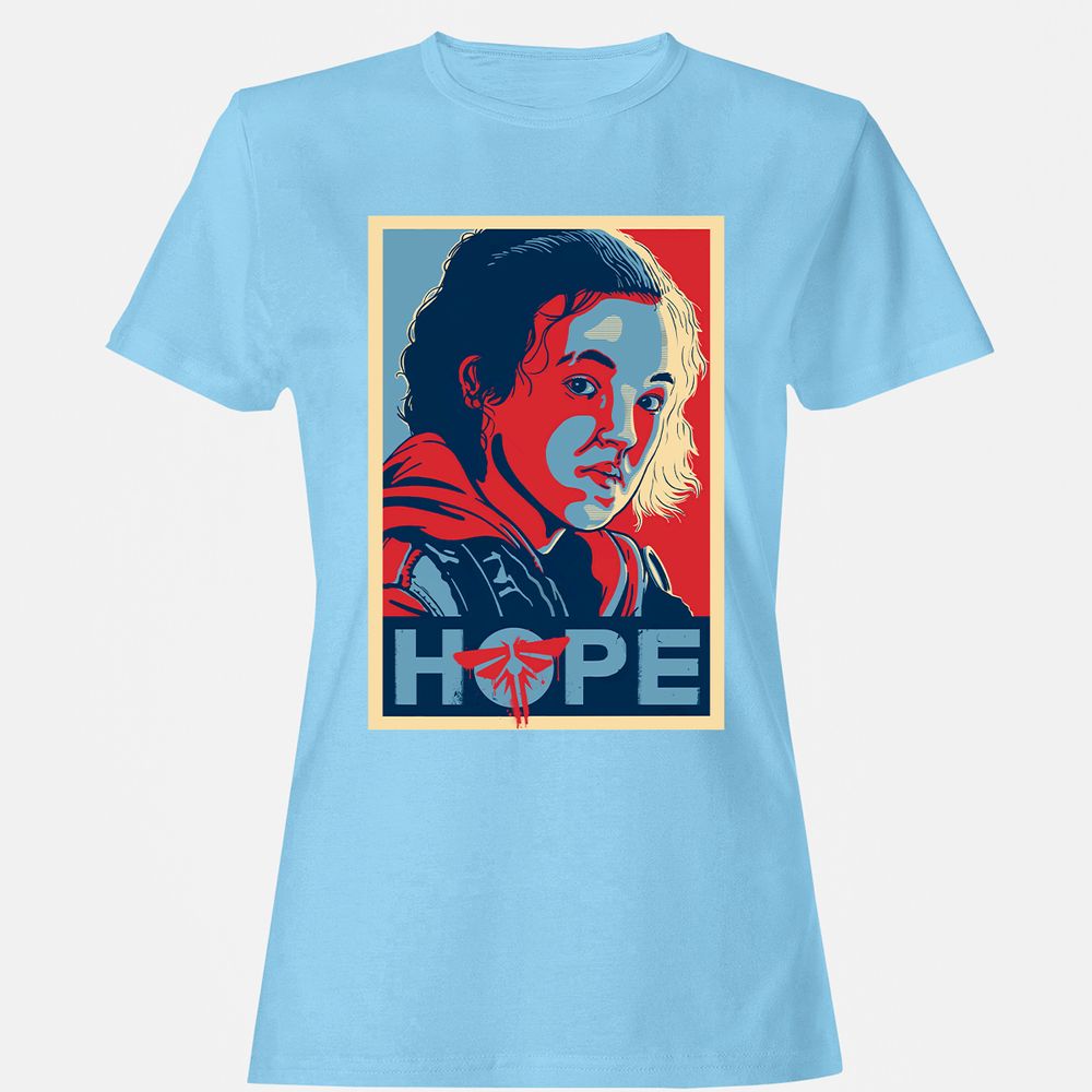 Women's T-Shirt - Y5VHCK47 - Light Blue - 8