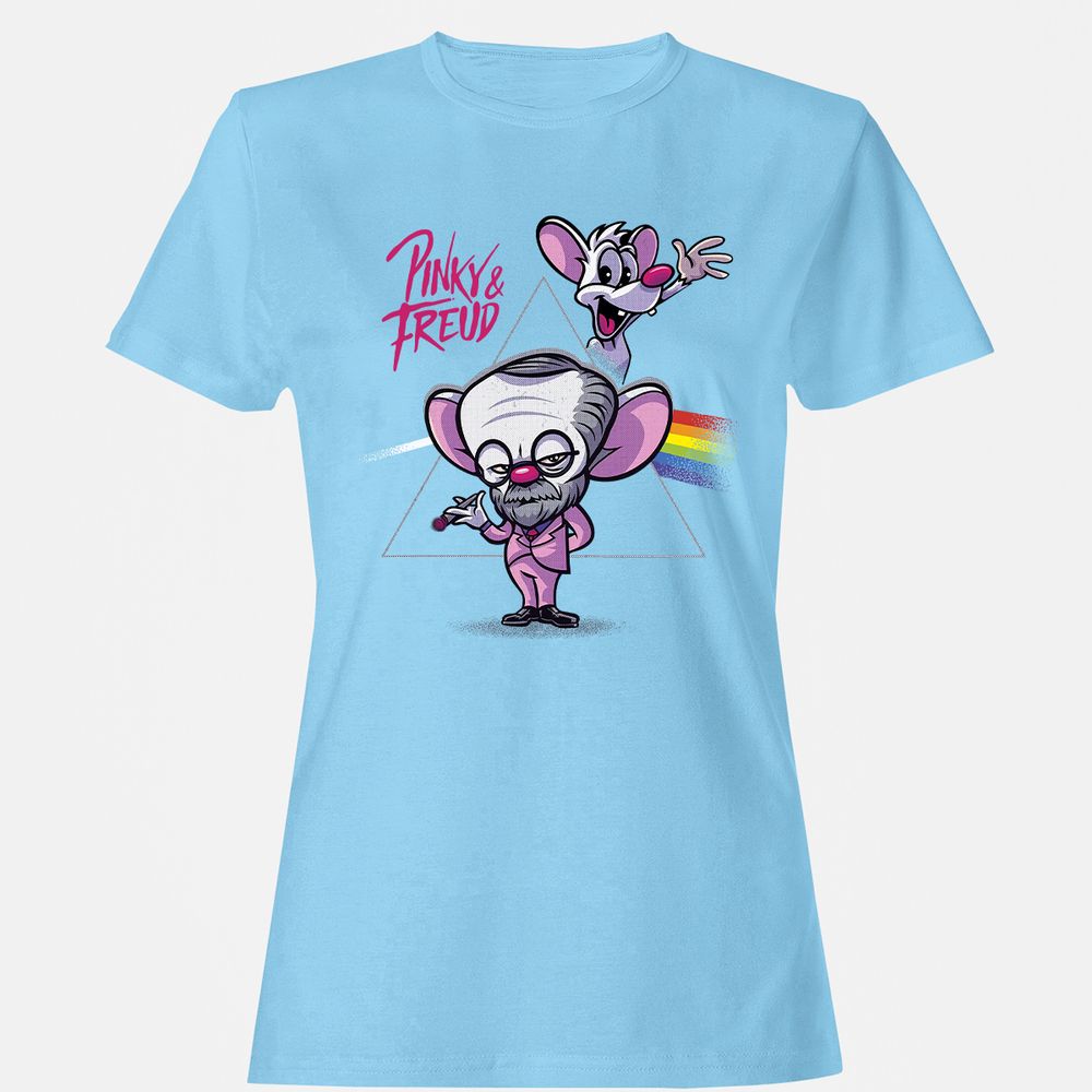 Women's T-Shirt - TQECKPGG - Light Blue - 8