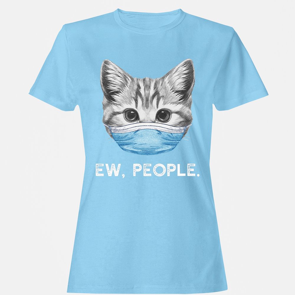 Women's T-Shirt - EBY2YF11 - Light Blue - 8