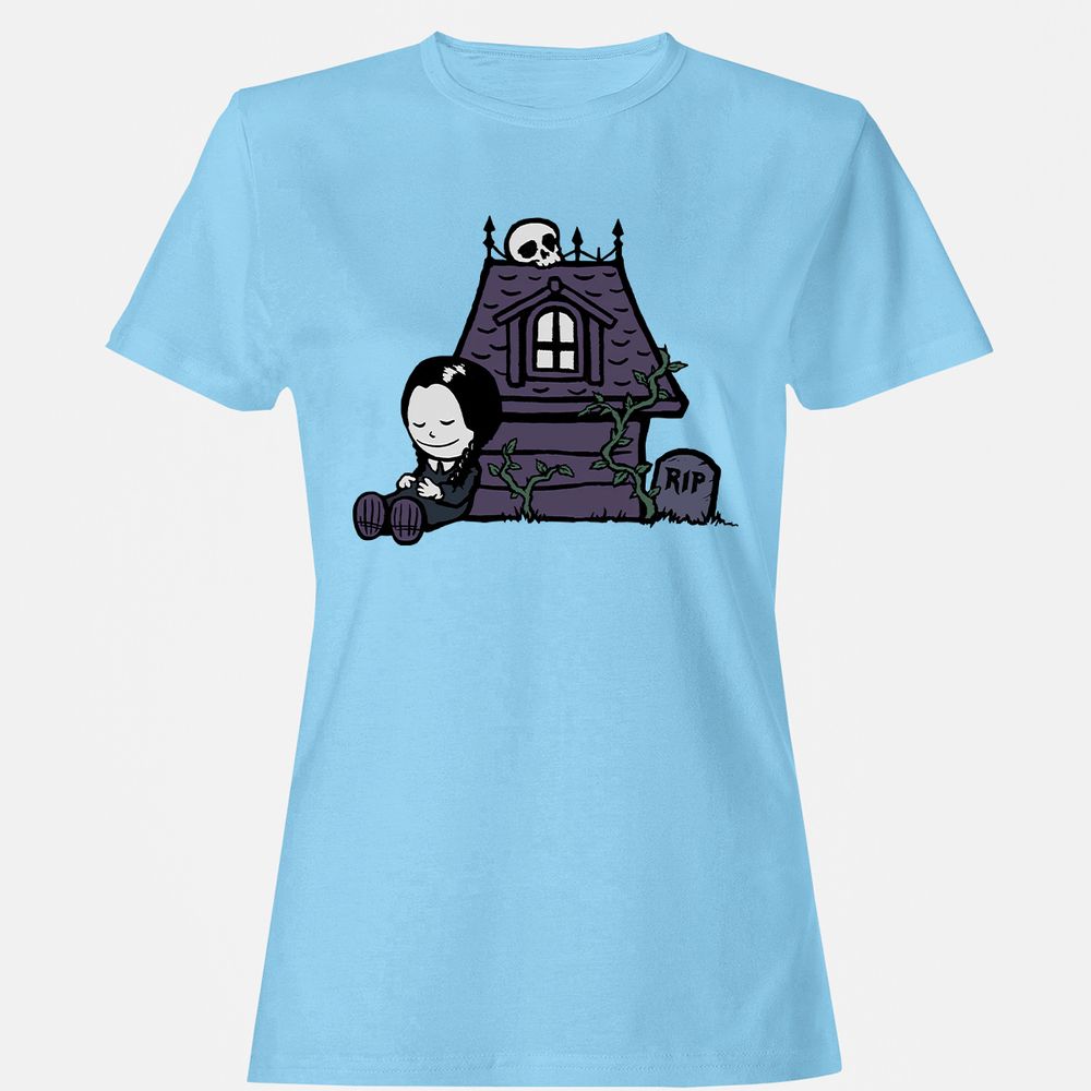 Women's T-Shirt - PYAWNYSJ - Light Blue - 8