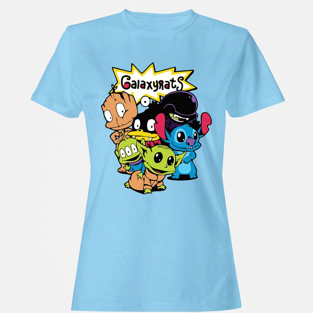 Women's T-Shirt - VG7PLC9Y - Light Blue - 8