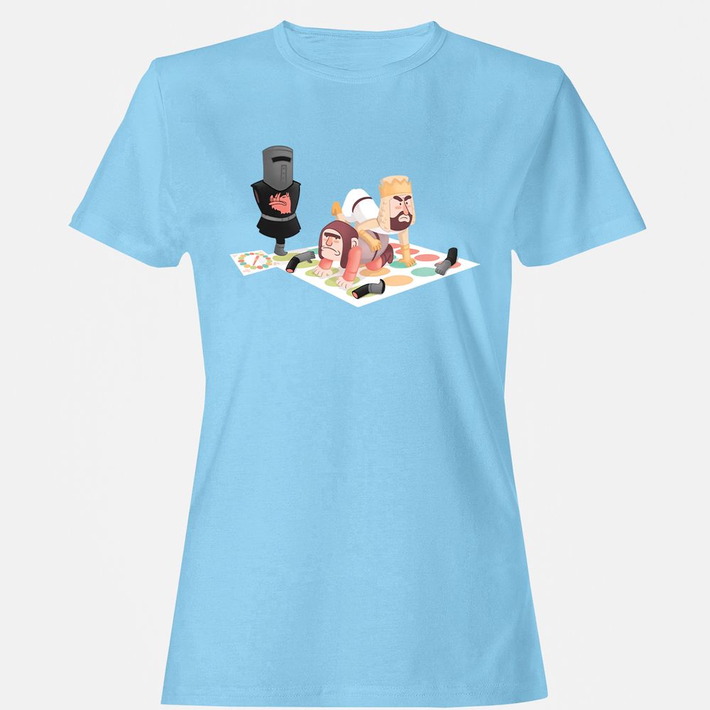 Women's T-Shirt - 3JSAEHRU - Light Blue - 8