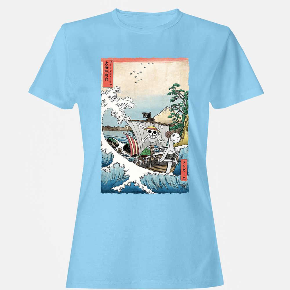 Women's T-Shirt - Y5CQGSWT - Light Blue - 8