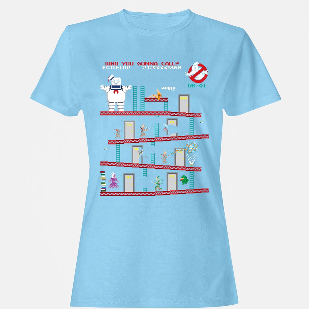 Women's T-Shirt - S214ZL5D - Light Blue - 8