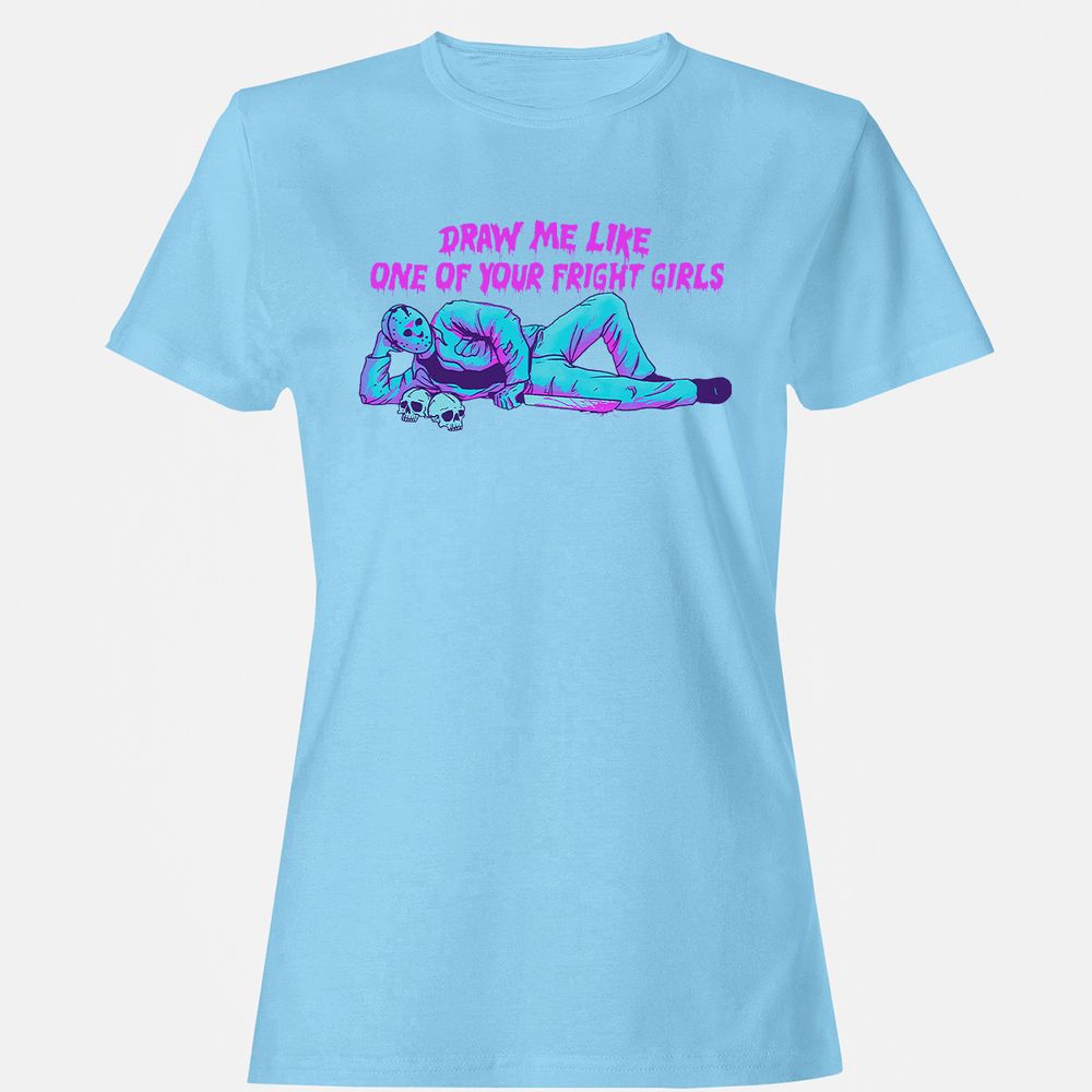 Women's T-Shirt - Z2D2794G - Light Blue - 8
