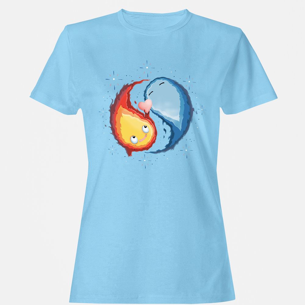 Women's T-Shirt - MCG7S3K6 - Light Blue - 8