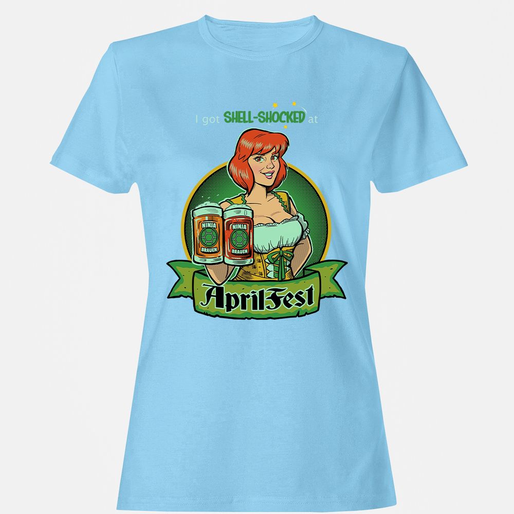 Women's T-Shirt - 5LAQG1SE - Light Blue - 8