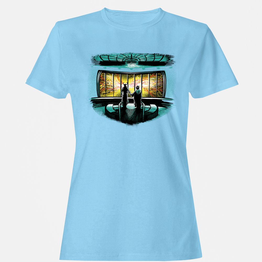 Women's T-Shirt - BVTYWA3K - Light Blue - 8