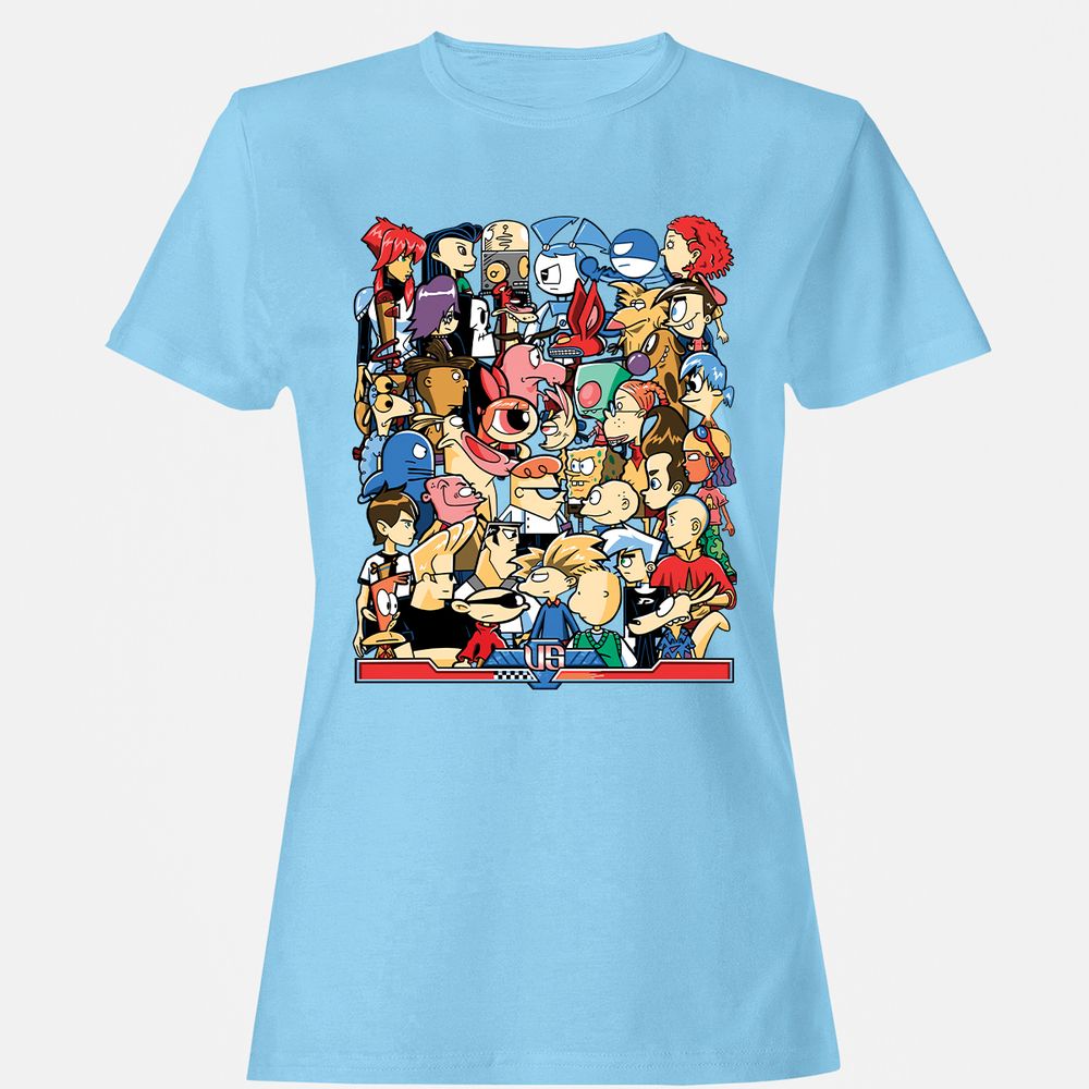 Women's T-Shirt - 6L75HCNC - Light Blue - 8