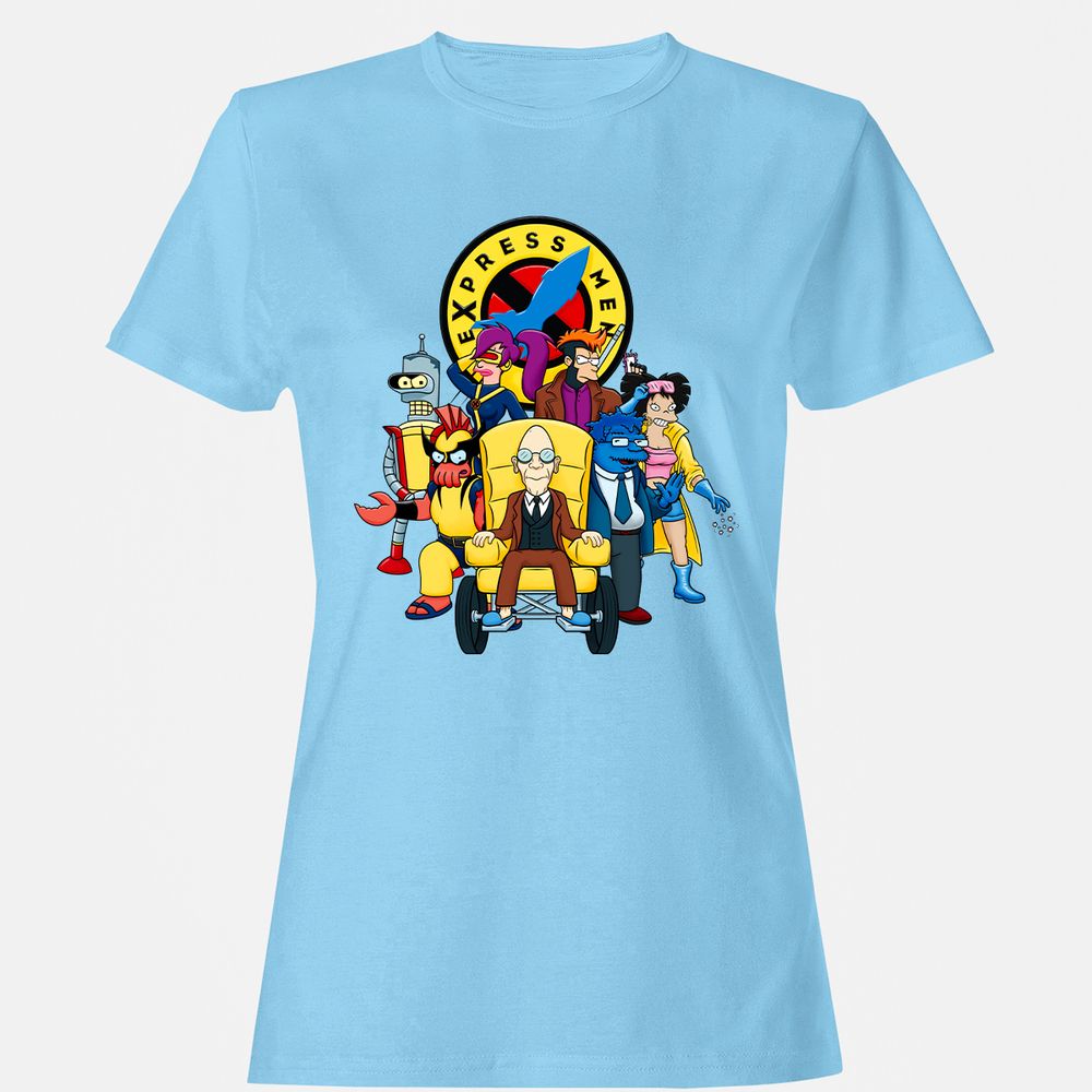 Women's T-Shirt - FSP8BEL9 - Light Blue - 8