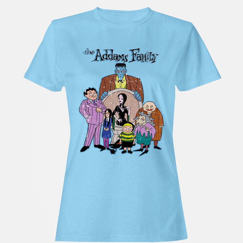 Women's T-Shirt - Y1C5Q6H2 - Light Blue - 8