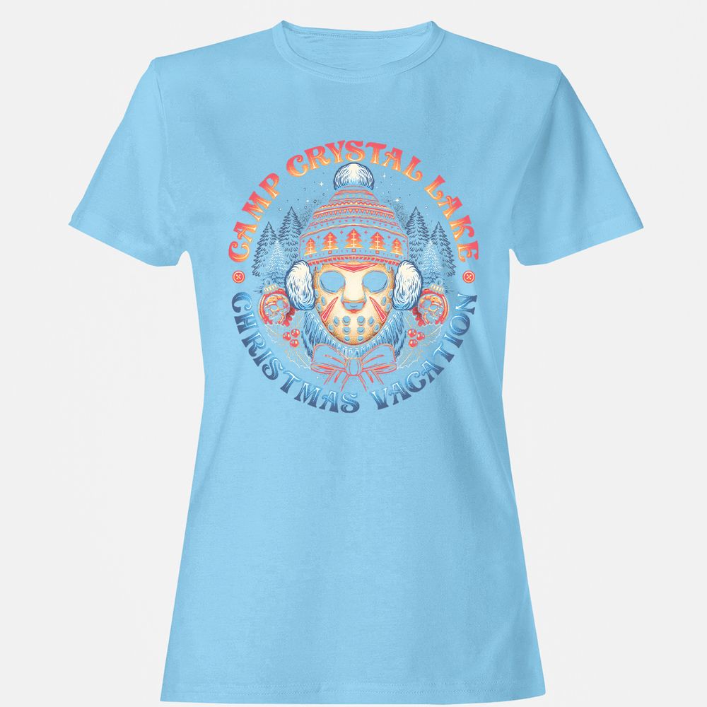 Women's T-Shirt - Z6CE62V8 - Light Blue - 8