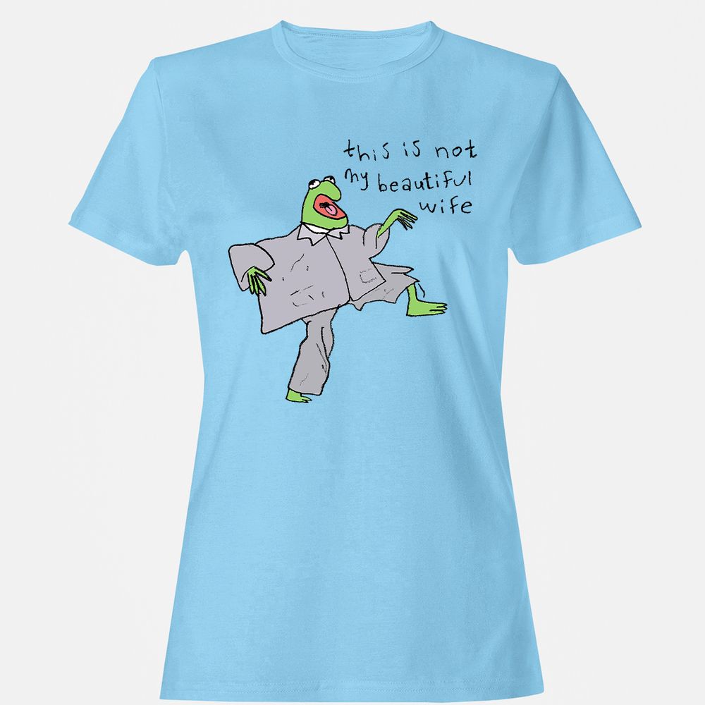 Women's T-Shirt - NC4EN9W2 - Light Blue - 8