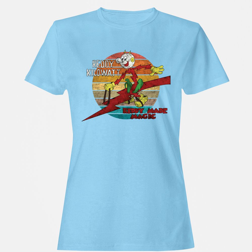 Women's T-Shirt - 8XCG3LLL - Light Blue - 8