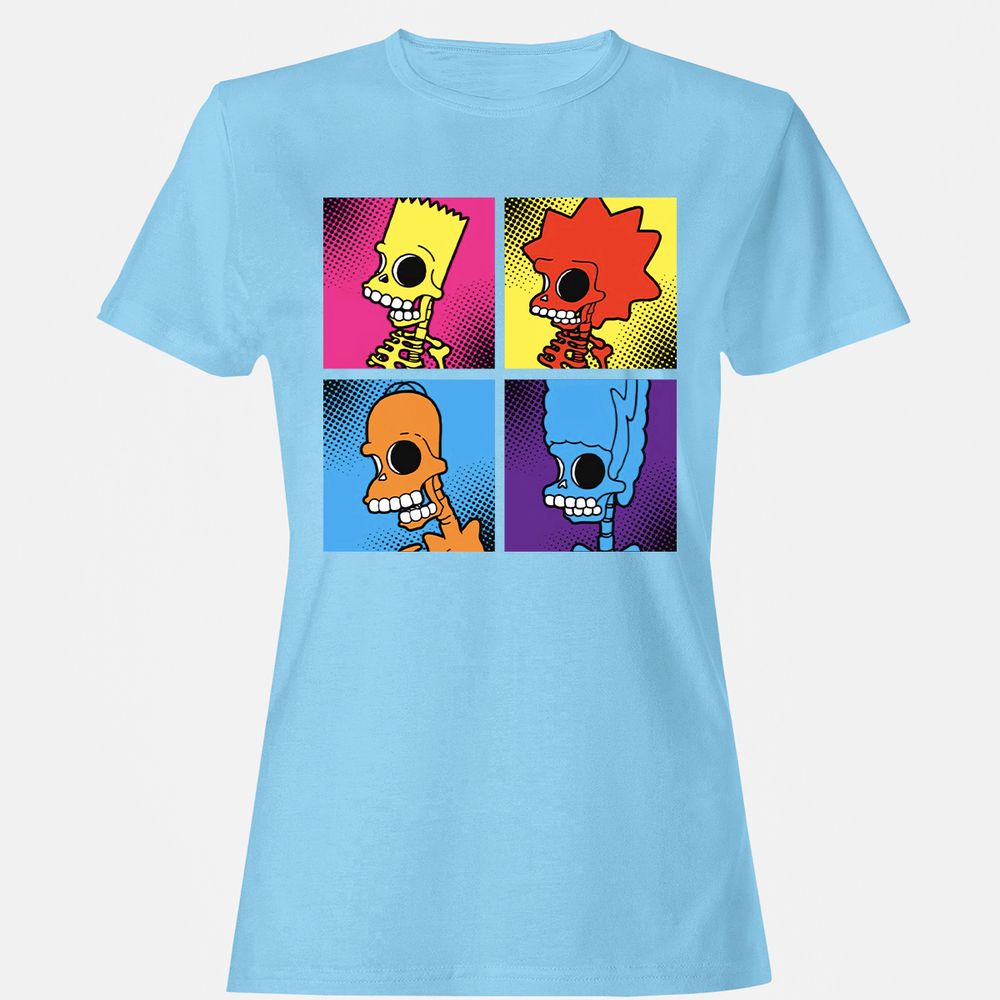 Women's T-Shirt - KLRUDTPV - Light Blue - 8