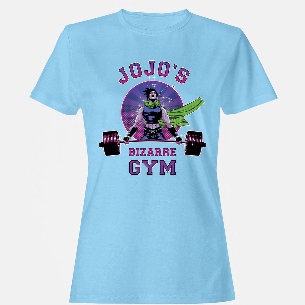 Women's T-Shirt - E55A7KC8 - Light Blue - 8