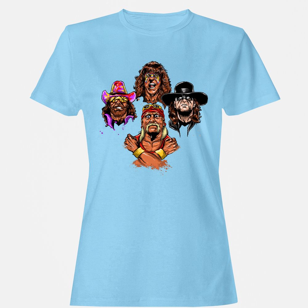 Women's T-Shirt - U3QKK69K - Light Blue - 8