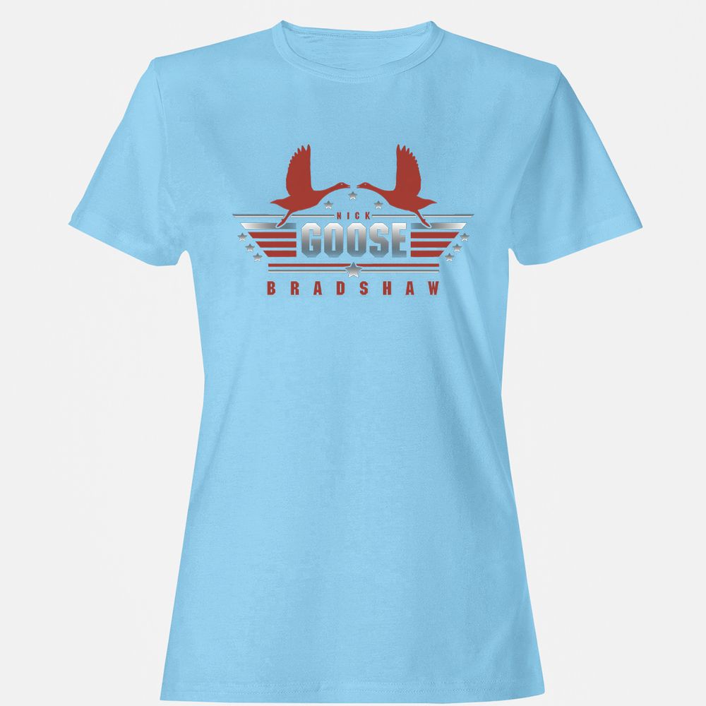 Women's T-Shirt - K18MYZTE - Light Blue - 8