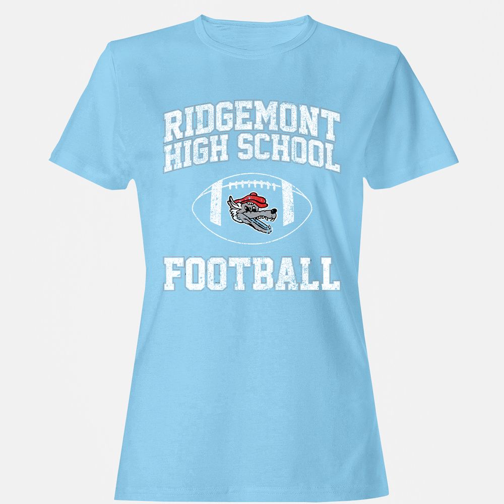 Women's T-Shirt - ZV1KKE9R - Light Blue - 8