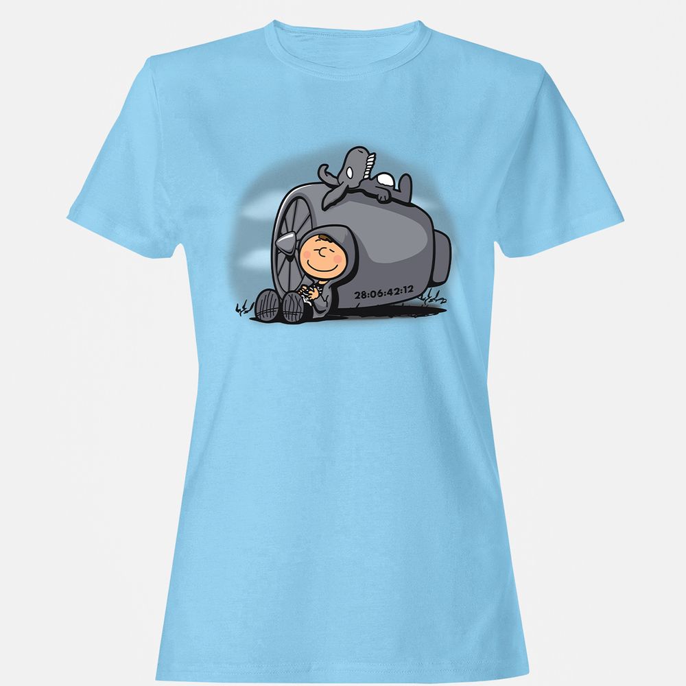 Women's T-Shirt - NEGTJLEE - Light Blue - 8
