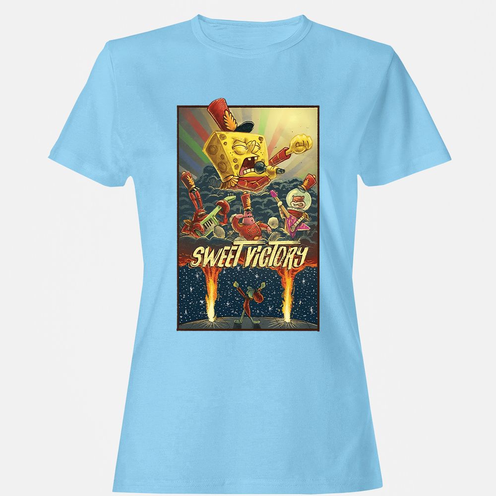 Women's T-Shirt - 6JRXCWTB - Light Blue - 8