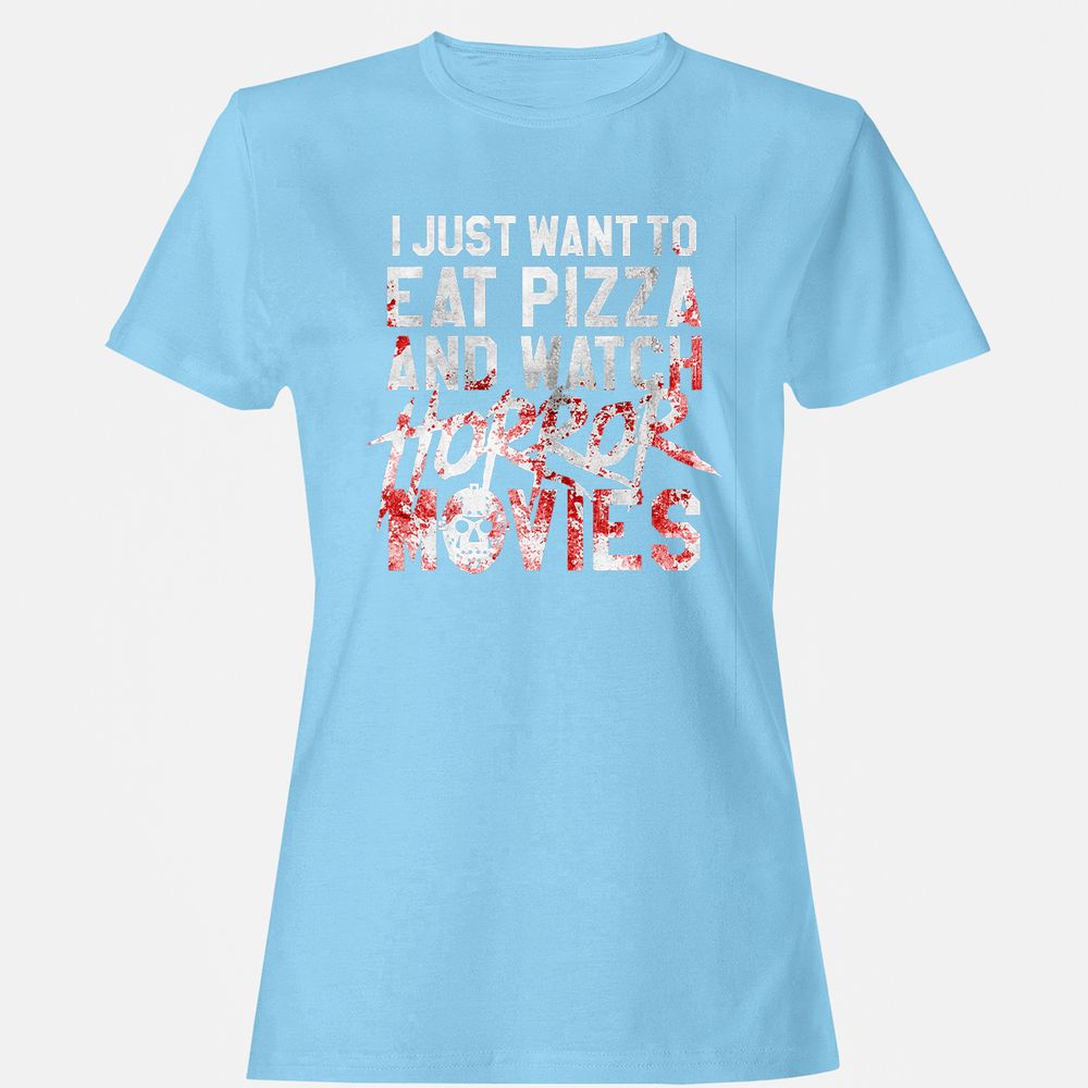 Women's T-Shirt - RQ4NUQEM - Light Blue - 8