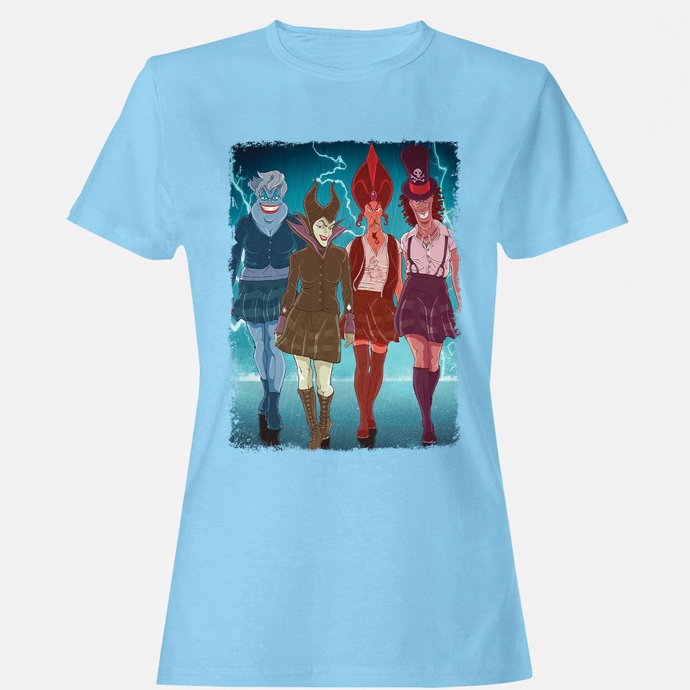 Women's T-Shirt - RLE37J4M - Light Blue - 8