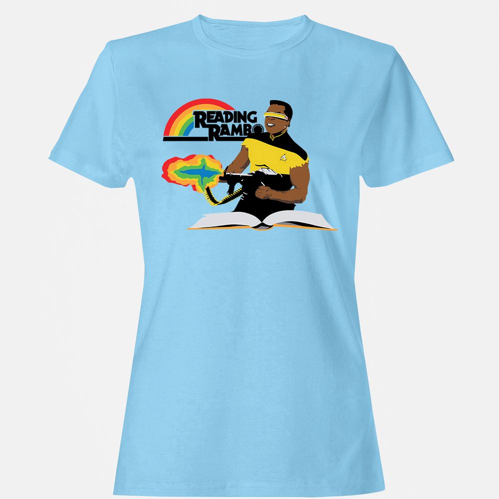 Women's T-Shirt - K7HLWCL2 - Light Blue - 8