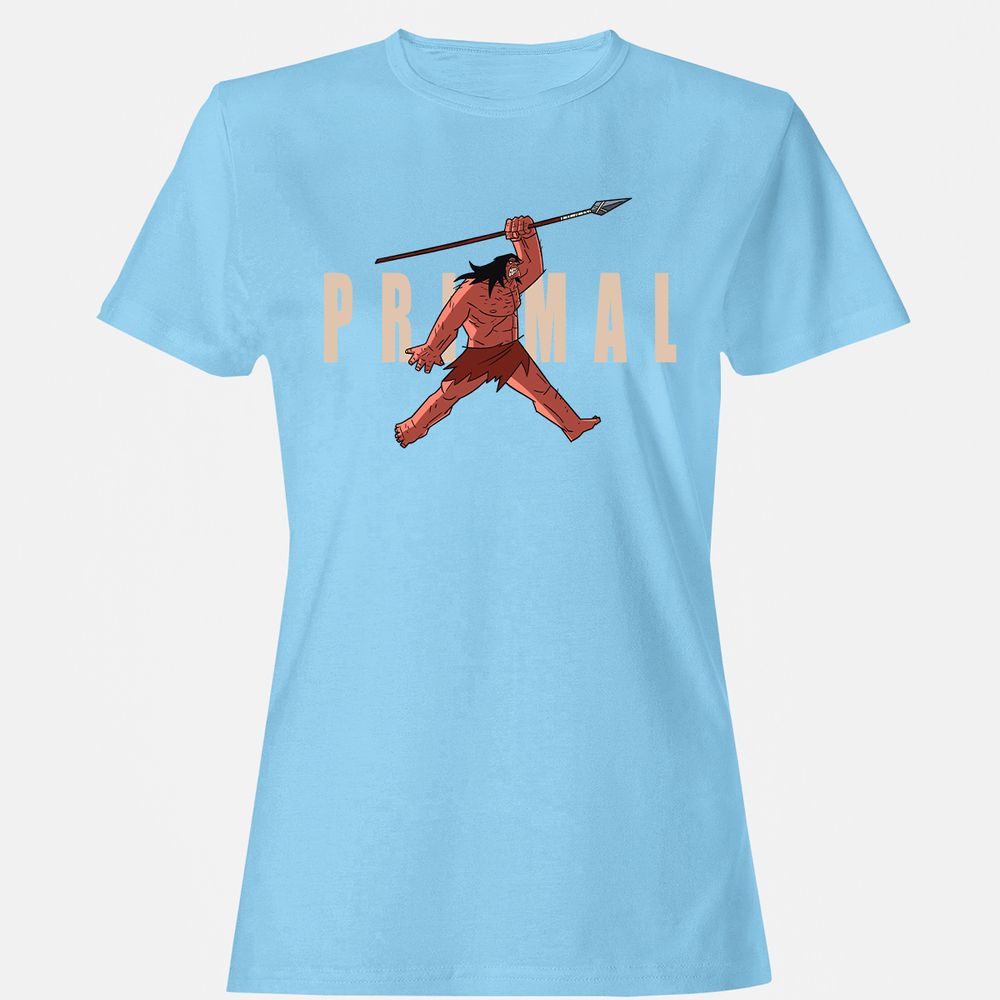 Women's T-Shirt - NNWJCZGX - Light Blue - 8