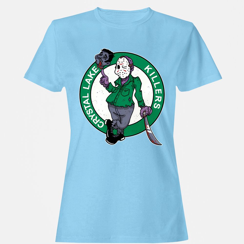 Women's T-Shirt - 7A573P94 - Light Blue - 8