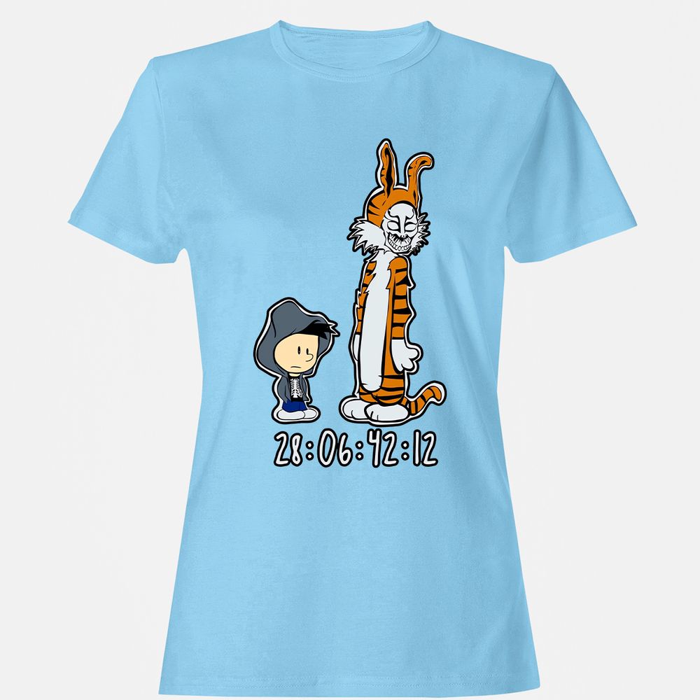 Women's T-Shirt - 46XUCS86 - Light Blue - 8