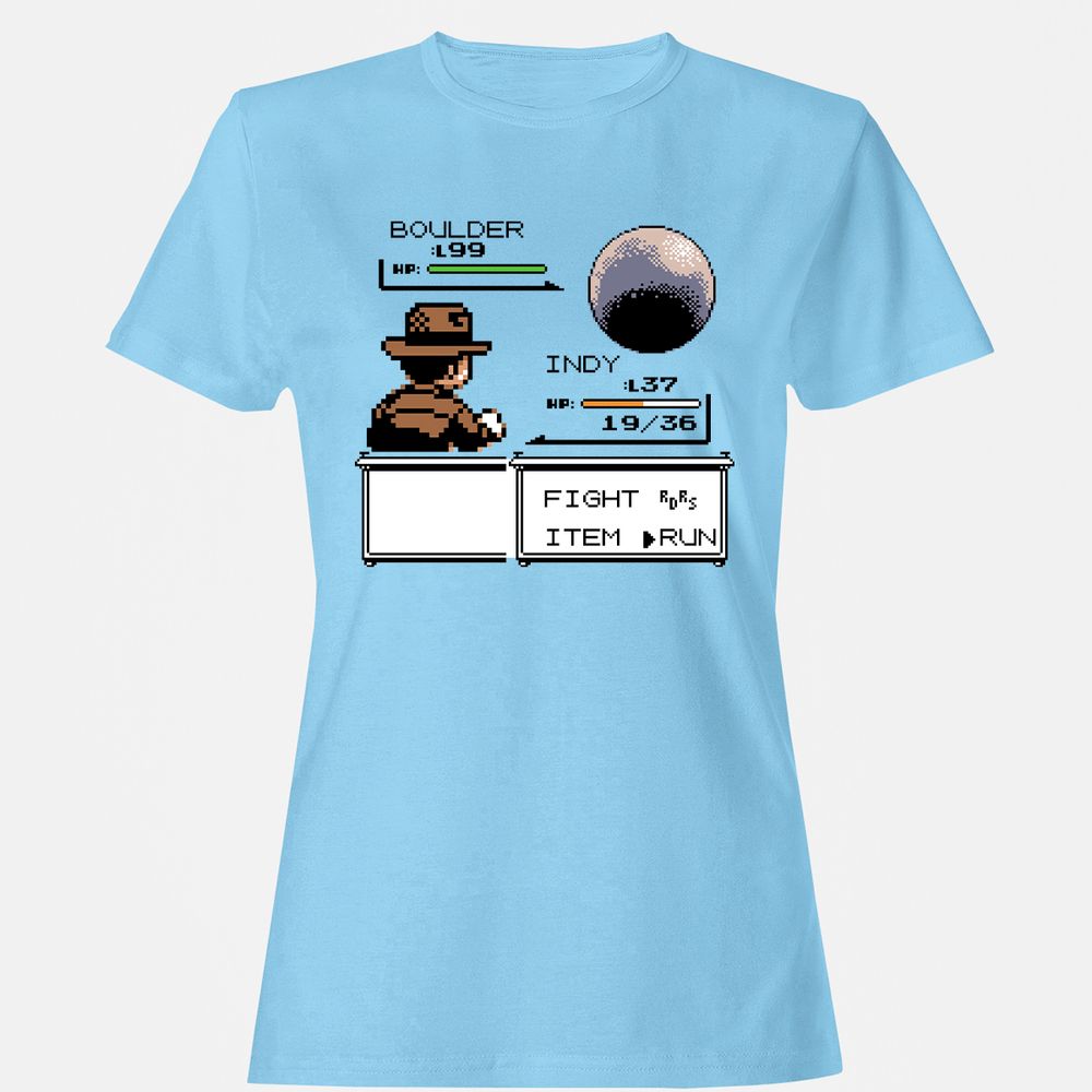 Women's T-Shirt - N4VM4LLN - Light Blue - 8