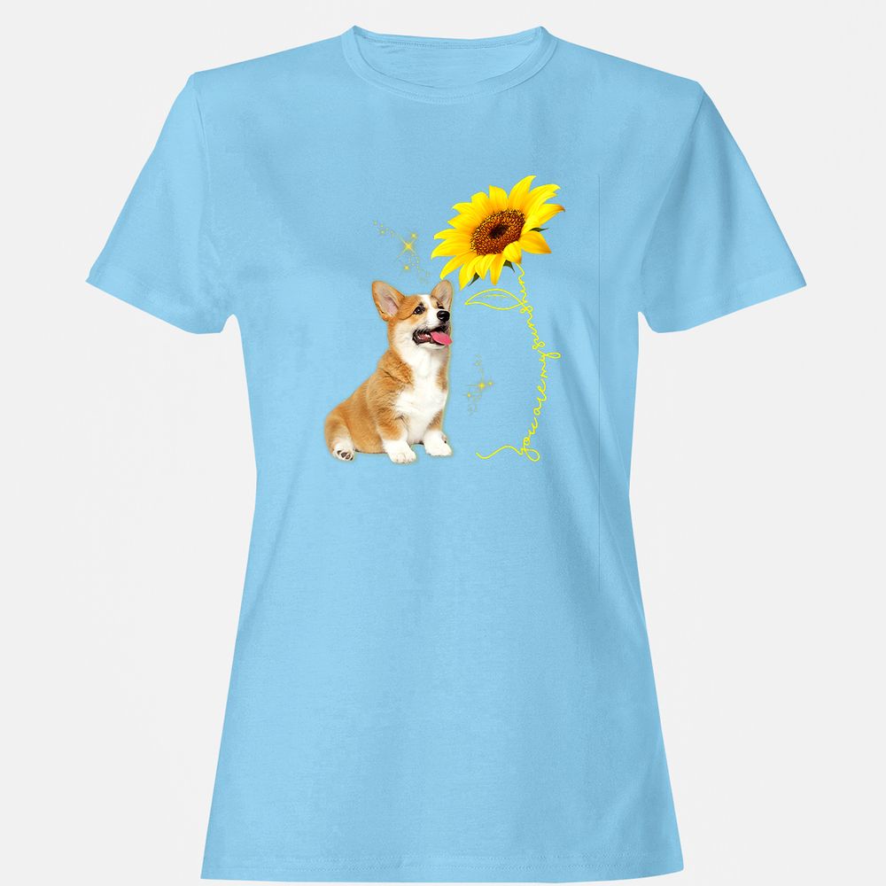 Women's T-Shirt - M9P4281F - Light Blue - 8