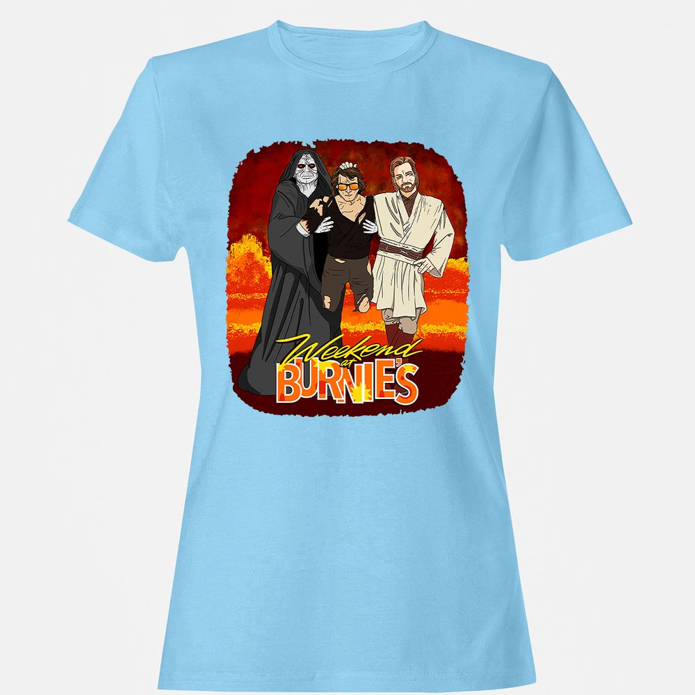 Women's T-Shirt - Y4QNA6GL - Light Blue - 8