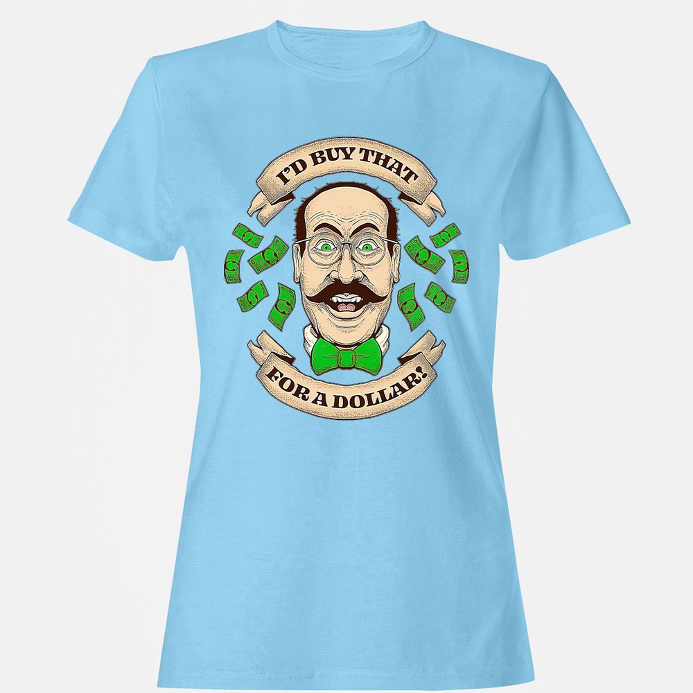 Women's T-Shirt - HLABKWDN - Light Blue - 8
