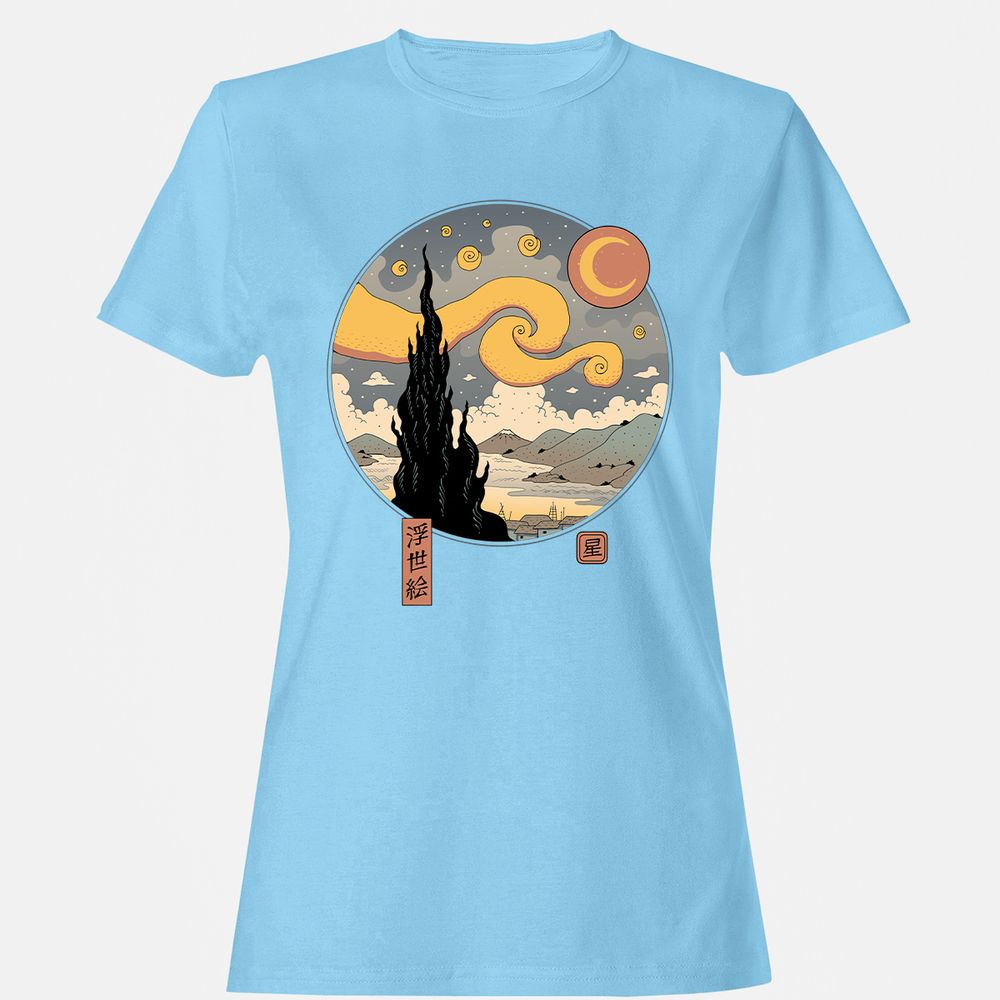 Women's T-Shirt - 5CEGACNE - Light Blue - 8