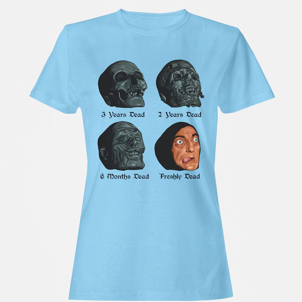 Women's T-Shirt - 6BS2R5M4 - Light Blue - 8