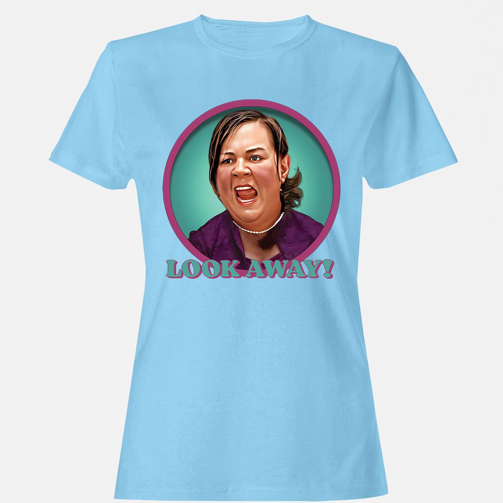 Women's T-Shirt - 4YFYWH5Q - Light Blue - 8