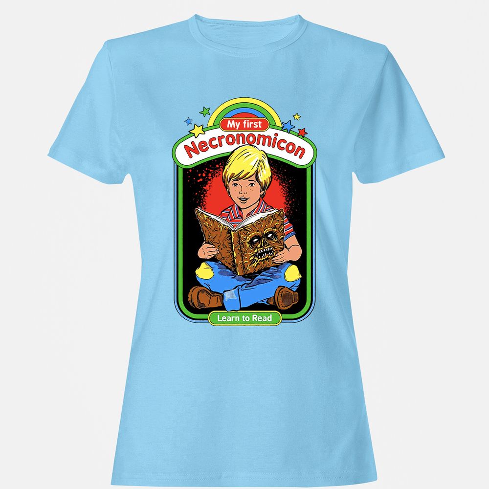 Women's T-Shirt - VYZGM95N - Light Blue - 8