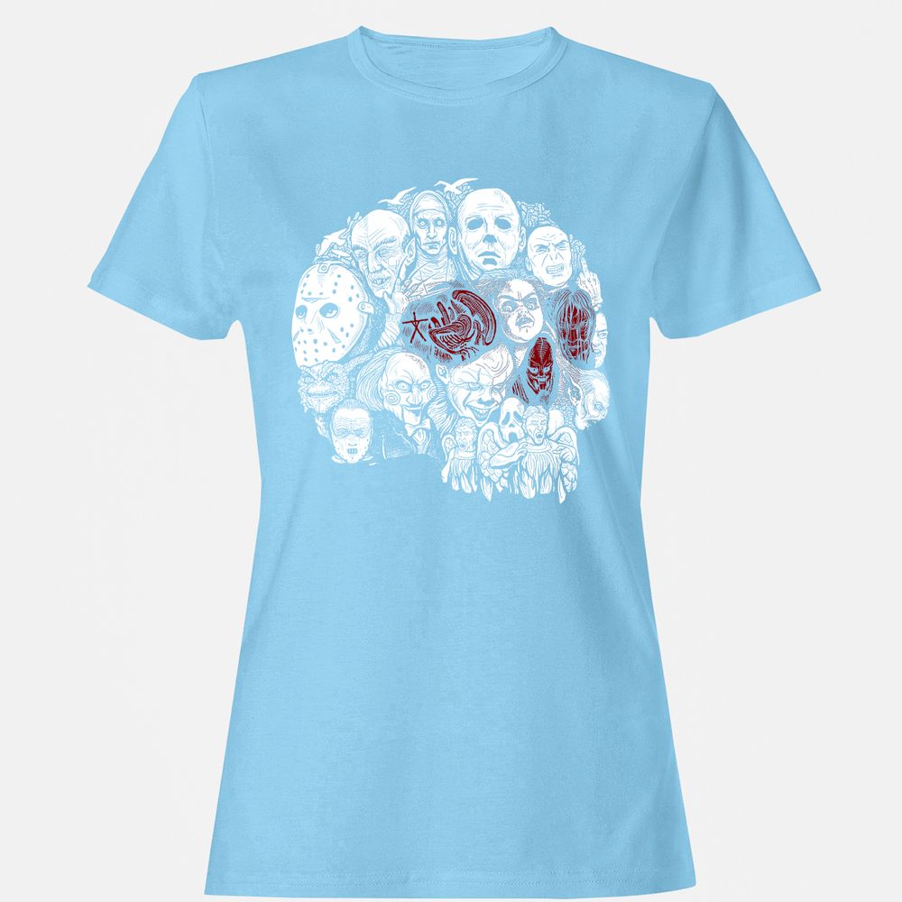 Women's T-Shirt - FMBFNE8Q - Light Blue - 8