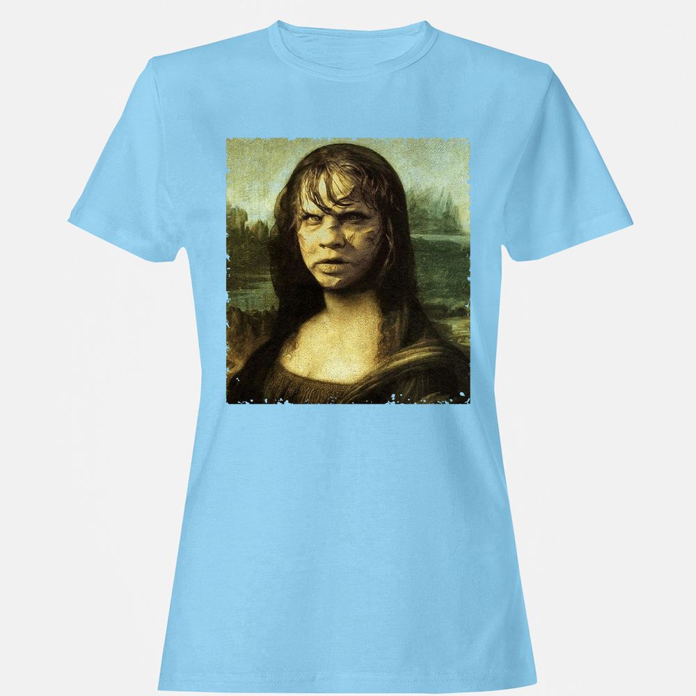 Women's T-Shirt - 7X6LTV52 - Light Blue - 8