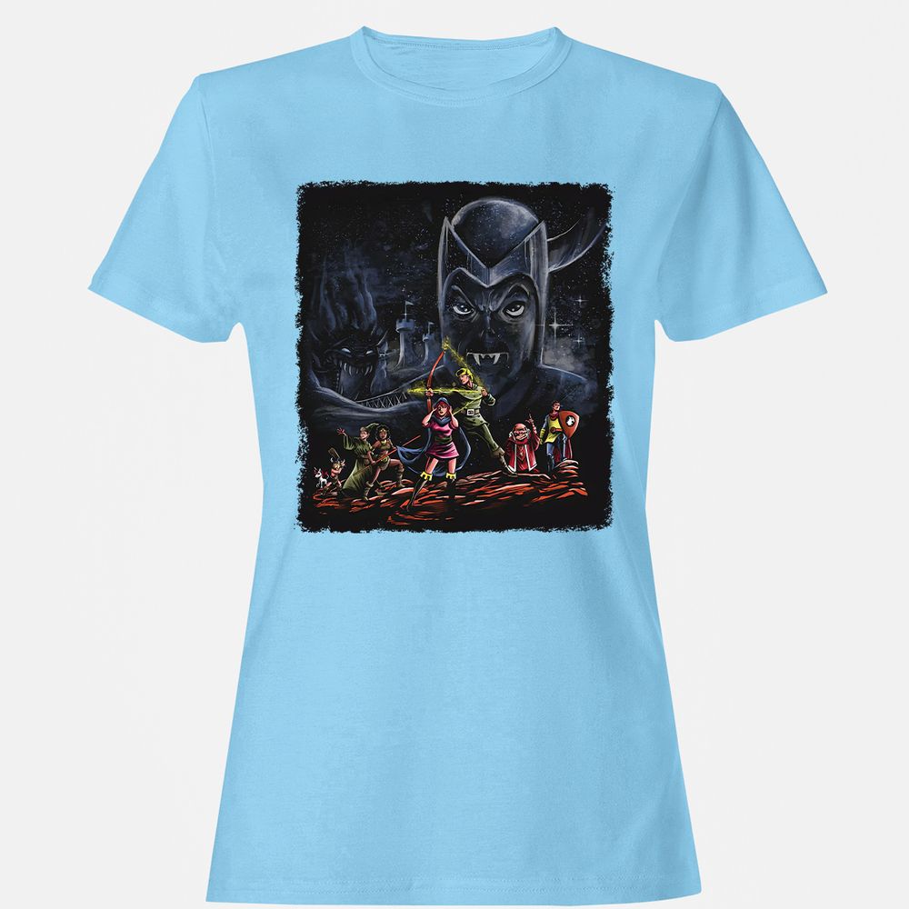 Women's T-Shirt - 6C8V7XTG - Light Blue - 8