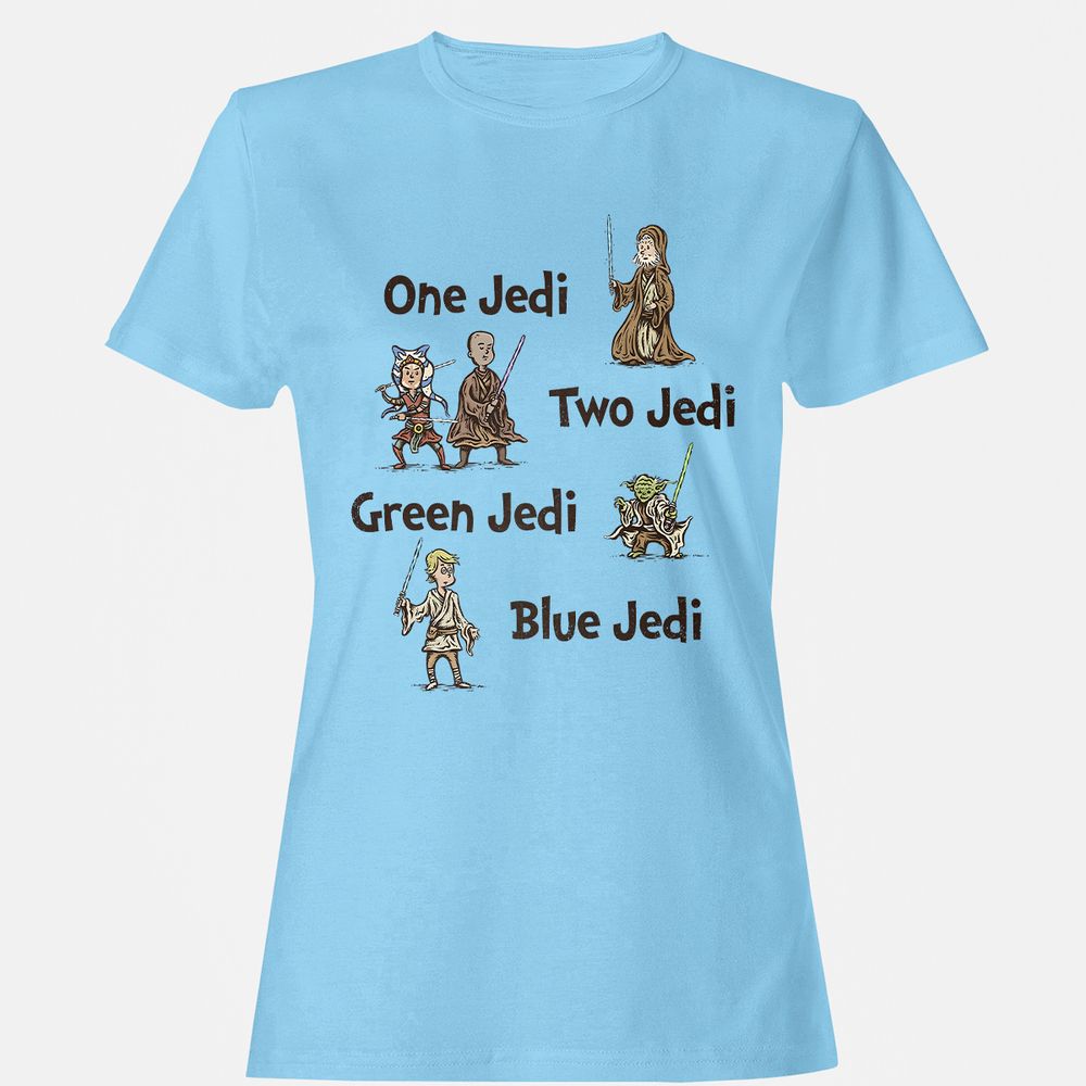 Women's T-Shirt - 7T359DNY - Light Blue - 8