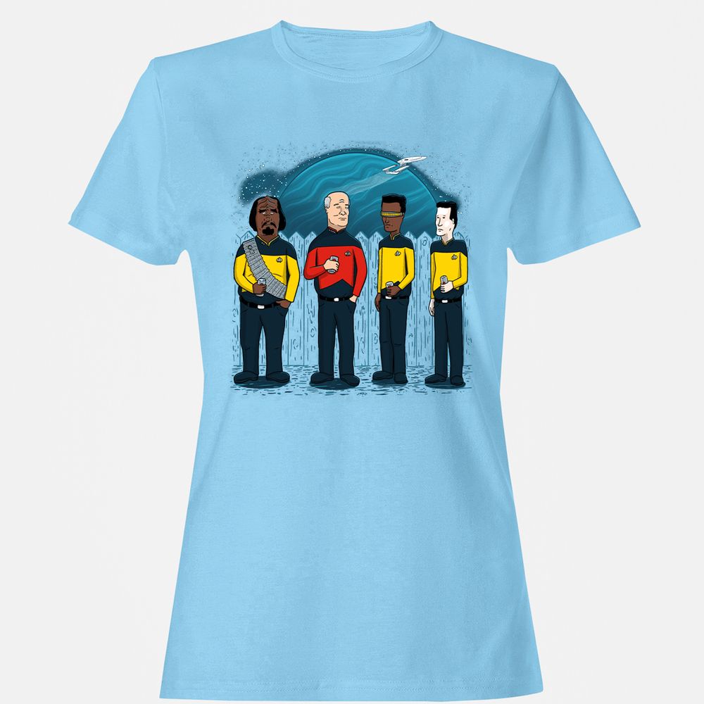 Women's T-Shirt - XMENLZ6K - Light Blue - 8