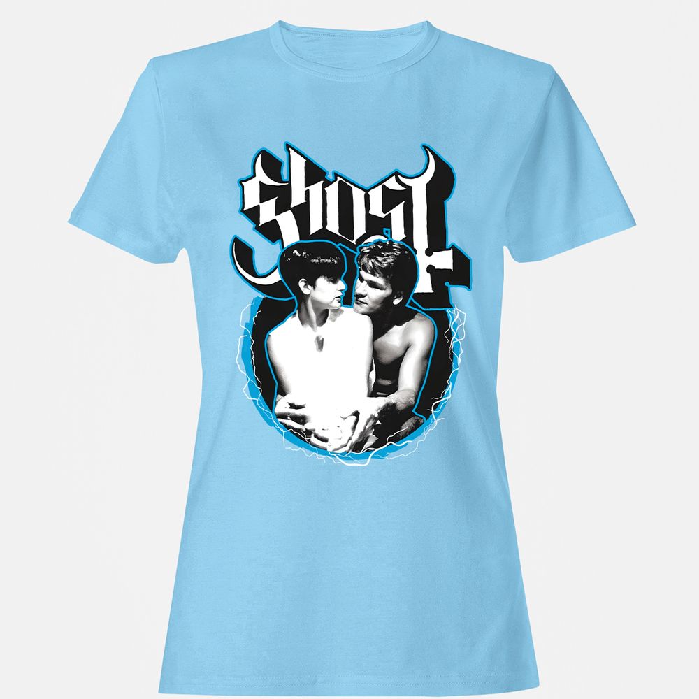 Women's T-Shirt - 9YHAKJ51 - Light Blue - 8