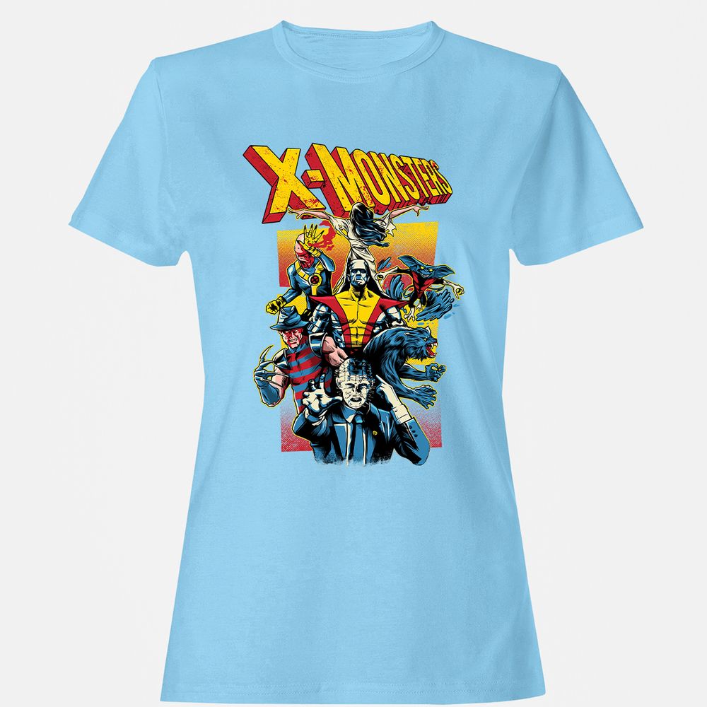 Women's T-Shirt - GK7VTGCM - Light Blue - 8