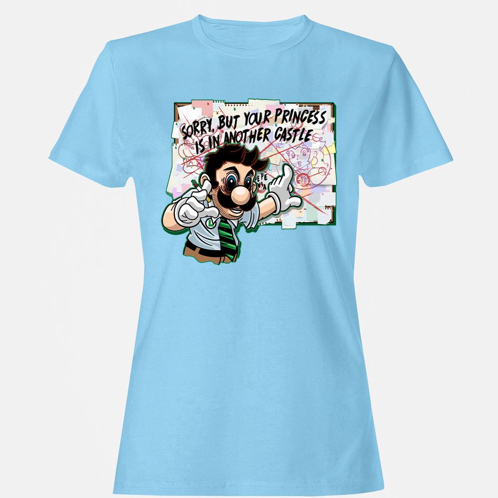 Women's T-Shirt - TTE6K8A9 - Light Blue - 8