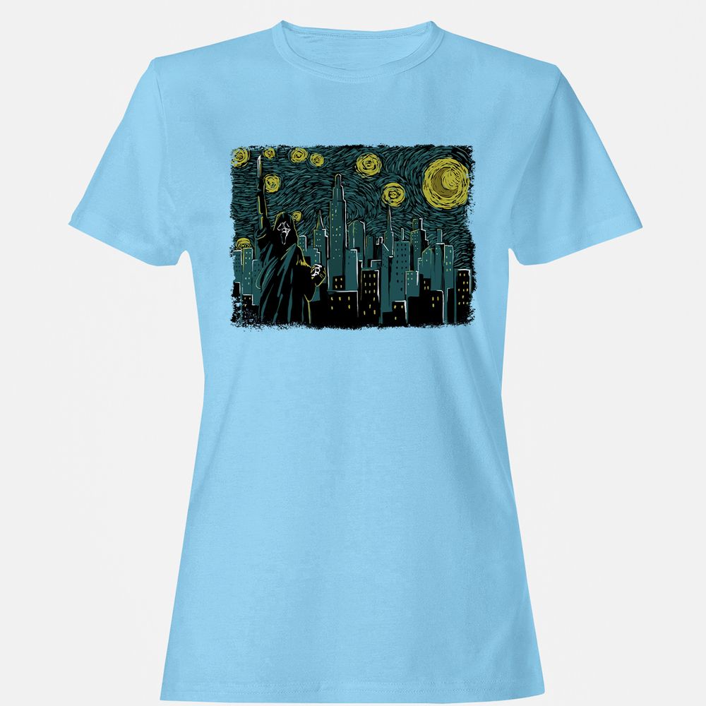 Women's T-Shirt - PUQ1MMP9 - Light Blue - 8