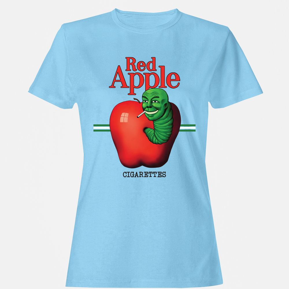 Women's T-Shirt - E77KJ6VR - Light Blue - 8